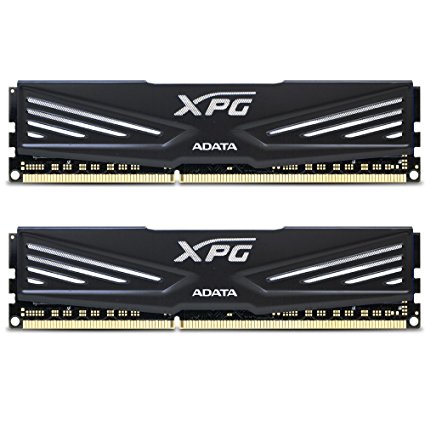 ADATA XPG V1 DDR3 1600MHz (PC3 12800) 16GB (8GBx2) Memory Modules, Black (AX3U1600W8G9-DB)