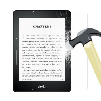 Kindle Voyage Screen Protector ACdream Premium Tempered Glass Screen Protector for Amazon Kindle Voyage 2014 Release