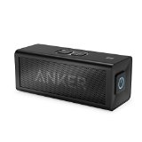 Anker Portable Stereo Bluetooth Speaker A7909 with Breakthrough 24-Hour Battery 10W Portable Wireless Speaker with Dedicated Bass Port for iPhone iPad Samsung Nexus HTC and More Black