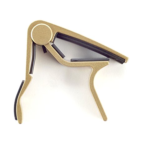 Dunlop 83CG Acoustic Trigger Capo, Curved, Gold