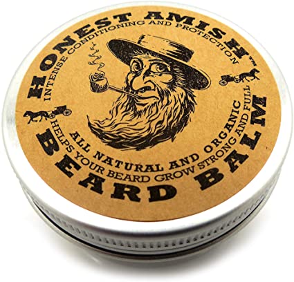 Honest Amish All Natural Beard Balm Leave - In Conditioner - 59Gm