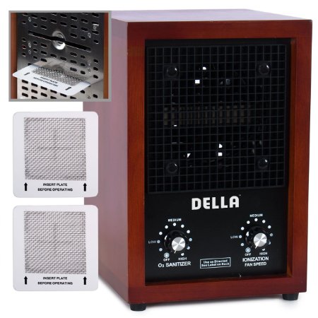 DELLA© Ionic Air Purifier Ozone Ionizer Cleaner Fresh Clean Living Home Office Room