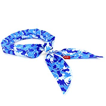 KarenDeals New 2019 Cooling Scarf. Wrap Soaked Tie Around Neck, Head to Instantly Chill Out. Great for Summer, Indoor, Outdoor, Leisure Activities, Sports