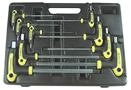 Astro 1026 Metric T-4 Handle Ball Point and Hex Key Wrench Set 9 PC.