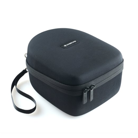 Caseling Hard Case for Howard Leight by Honeywell R-01902 Impact Pro Sound Amplification Electronic Earmuff. - Includes Mesh Pocket for Accessories.
