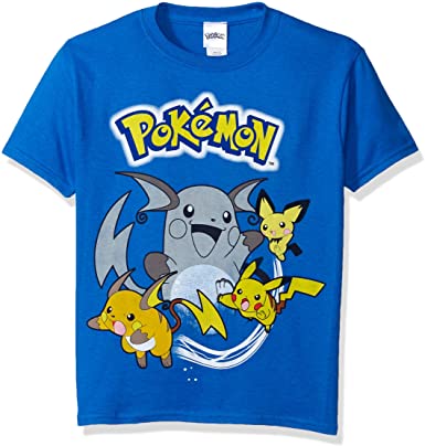 Pokemon Boys' Big Short Sleeve Tee Shirt