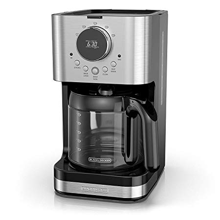 BLACK DECKER CM4200S Select-A-Size Easy Dial Programmable Coffeemaker