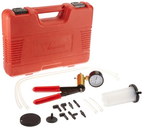 Amzdeal Brake Bleeder Vacuum Pump Kit Tools