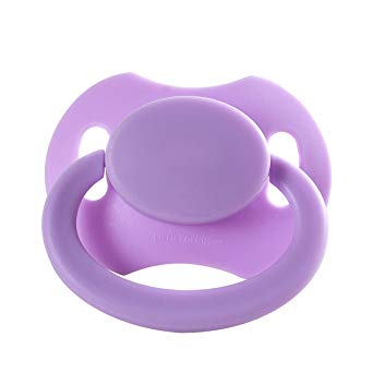 LittleForBig Bigshield gen-2 Adult Sized Pacifier Dummy for Adult Baby ABDL-Purple