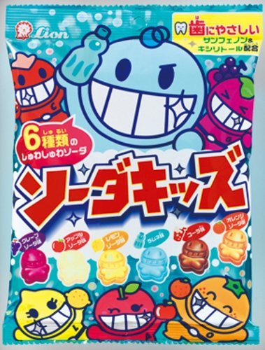 Lion Soda Kids 6-flavor Soda Hard Candy