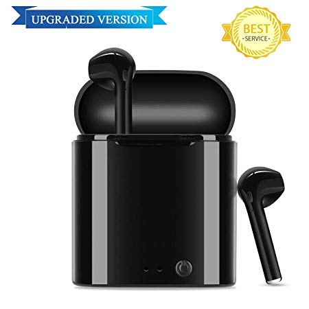 Bluetooth Earbuds Wireless Earbuds Bluetooth Headphones Mini in-Ear Earphones Stereo Noise Canceling with Charging Case for All Bluetooth Device