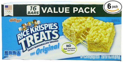 Rice Krispies Treats, The Original, 16-Count Bars (Pack of 6)