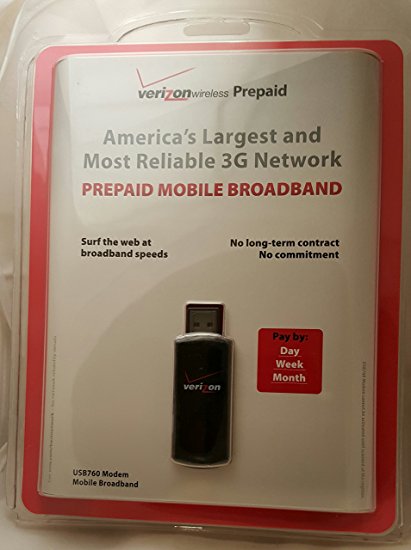 Verizon USB760 3G Prepaid USB Broadband Device
