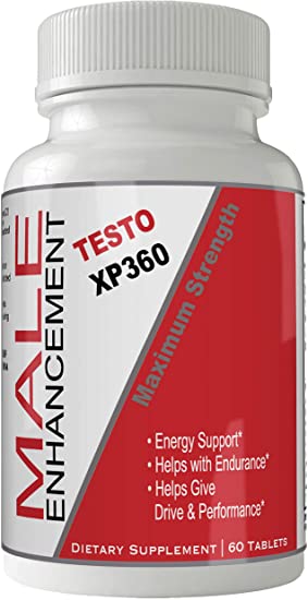 Testo XP360 ME Male Enhancement Supplement Enhancing Pills for Men 1 Month Supply Endurance and Strength Booster