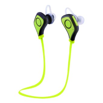 Barsone® Bluetooth 4.0 Wireless Sport Headphones Sweatproof Running Gym Bluetooth Stereo Earbuds Earphones Car Hands-free Headsets for iPhone 6 6 plus 5S Galaxy S6 S5 iOS android Smartphones (Green)