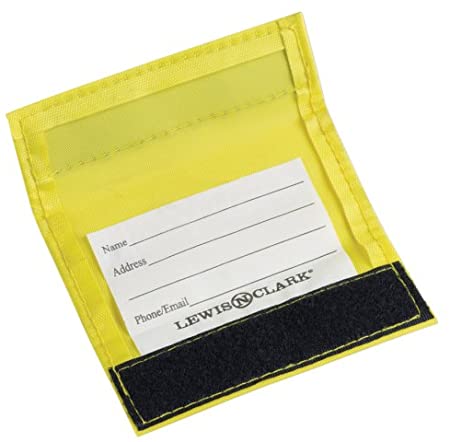 Lewis N. Clark 3-Pack Luggage ID Handle Wrap, Yellow, One Size