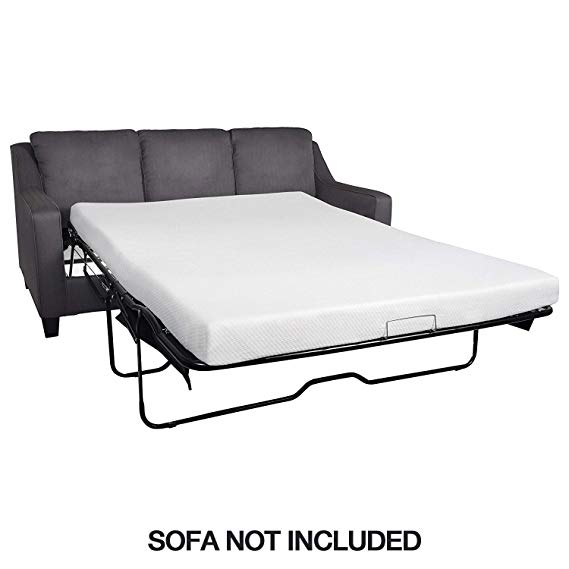 Memory Foam Sofa Mattress, Replacement Mattress for Sleeper Sofa Bed (Full)