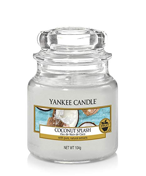 Yankee Candle Coconut Splash Jar, White