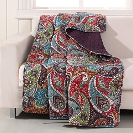 Greenland Home Tivoli Quilted Cotton Throw