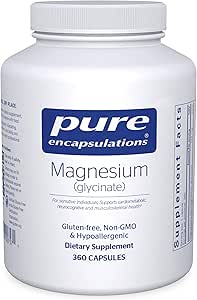 Pure Encapsulations - Magnesium (Glycinate) - Supports Enzymatic and Physiological Functions 360粒