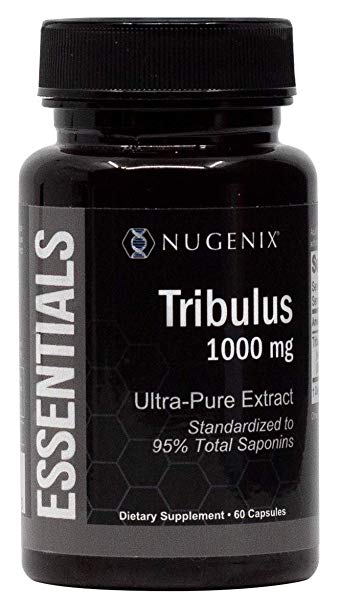 Nugenix Essentials Tribulus Terrestris Extract - 95% Total Saponins, 1000mg High Potency, Extra Strength