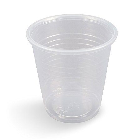 Dynarex Disposable 3 oz.Plastic Drinking Cups, 100 Per Package