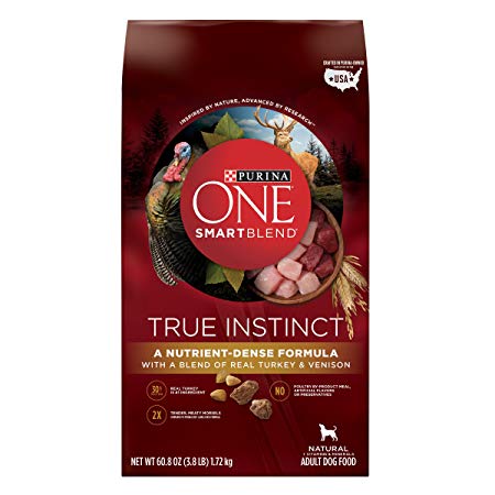 Purina ONE SmartBlend True Instinct Natural With Real Turkey & Venison Adult Dry Dog Food