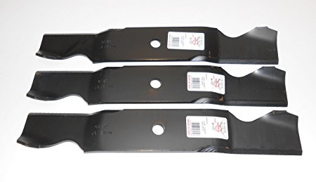 Set of 3, Made in USA Blades to Replace Cub Cadet 759-3820, 742-3013 Blades, 54" Decks.