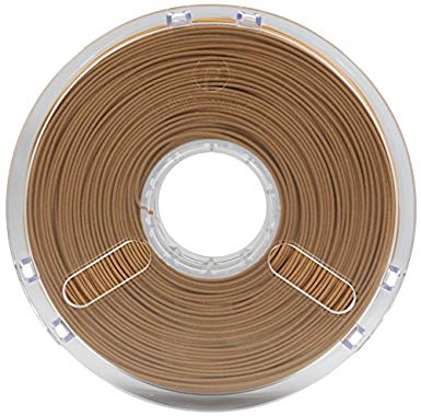 BuildTak PM70132 Polymaker PolyWood Filament, 1.75 mm Diameter, 600 g, 0.60 kg Spool, Wood Mimic Brown