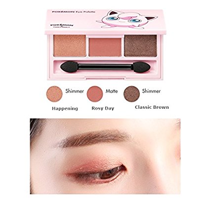 Tonymoly Pokemon Eye Shadow palette (2g x 3 colors) (Purin)