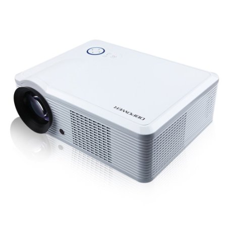 DB Power LED-33 2000 Lumen HD Home Theatre LED Projector (White)