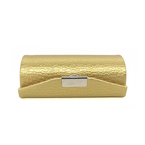 HUNGER Leather Lipstick Case Holder With Mirror (Q55903)