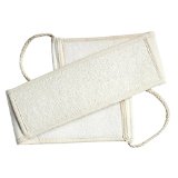 MYLIFEUNIT Exfoliating Loofah Back Scrubber - Back Washcloths - Spa and Shower - Durable and Easy to Use - 100 Natural High Quality Loofah
