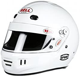 Bell Racing SPORT WHITE LARGE (60) SA2015 V.15 BRUS HELMET