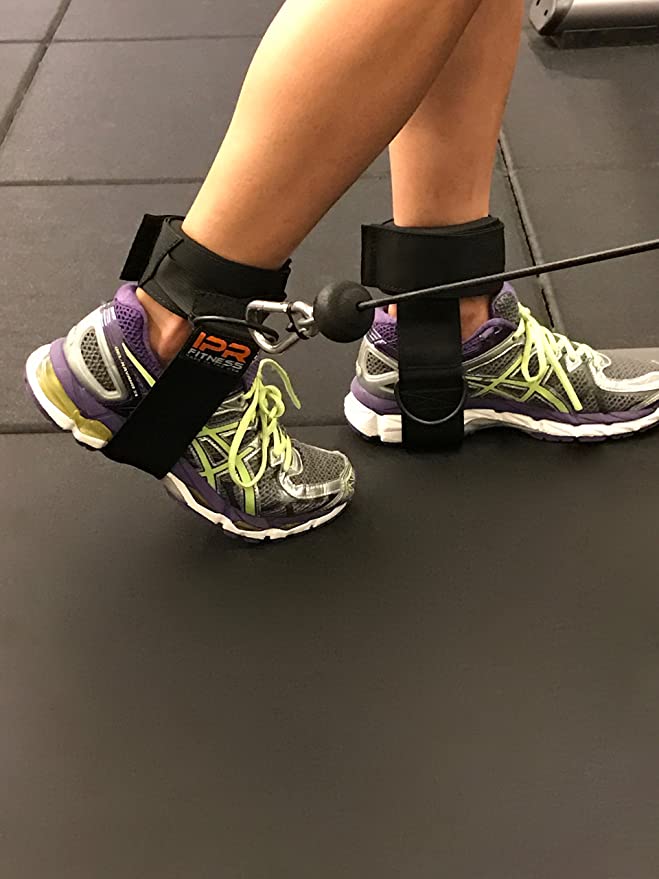 IPR Fitness Iso Thigh PRO “Patent Pending” 100% Made in The USA I Gym Cable Machine Ankle Straps