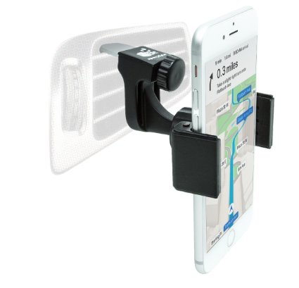 Square Jellyfish Jelly Grip Car Vent Mount for Smartphones & Garmin GPS