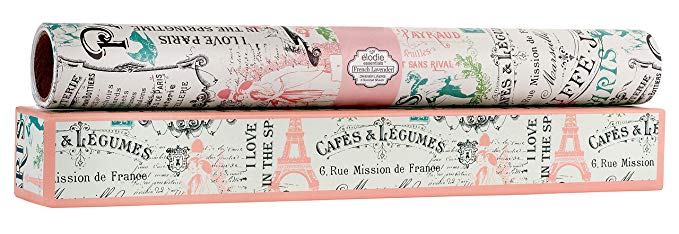 Elodie Essentials French Lavender Scented Drawer Liners - Paris Vintage Charm by