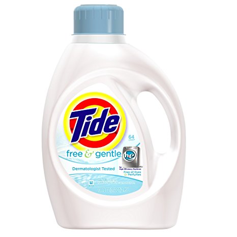 Tide Free & Gentle HE Liquid Detergent - 100 oz