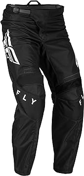 Fly Racing 2023 Adult F-16 Pants (Black/White, 36)