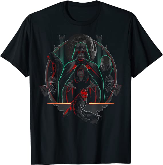 Star Wars Group Shot Sith Lords Poster T-Shirt