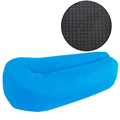 JINGOU Inflatable Lounger Couch Air Lounger Lazy Sofa with Carry Bag,Hammock Inflatable Mattress Inflatable Bed Pool Float for Swim,Camping,Beach,Hiking,Park,Backyard,EASY INFLATION