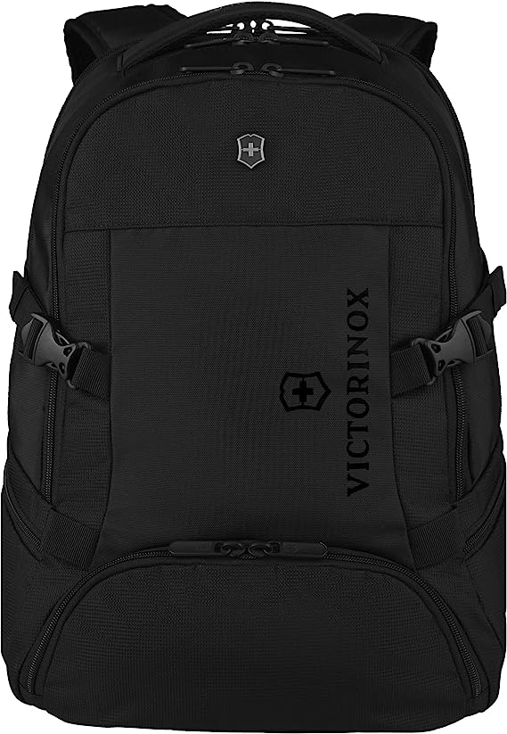 Victorinox VX Sport EVO Deluxe Backpack - Travel, Work & Commuting Backpack for Men & Women - Black