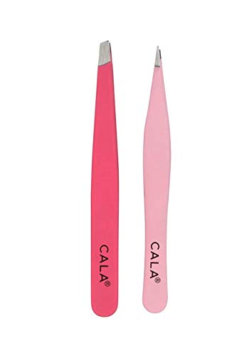 Cala Soft touch coral tweezer duo