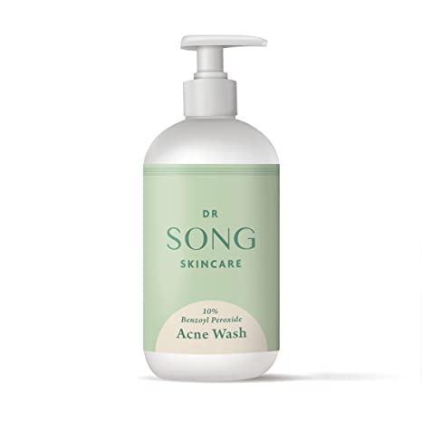 Dr Song Benzoyl Peroxide Wash 10% Acne Treatment: Acne Face Wash & Body Wash (4oz)