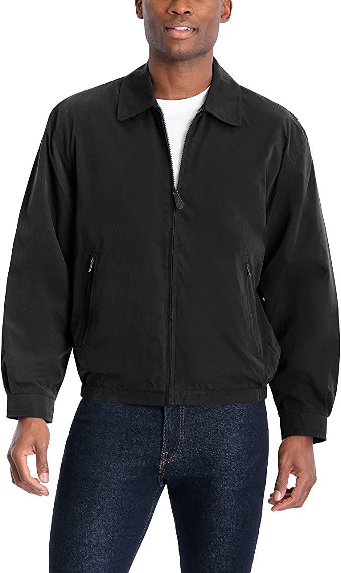 London Fog Men's Auburn Zip-Front Golf Jacket (Regular & Big-Tall Sizes)