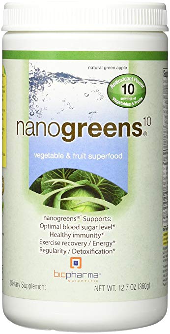Biophsrma Scientific Nanogreens10 12.7 oz
