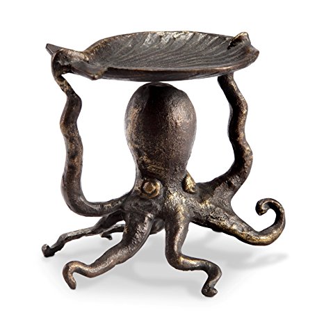 Octopus Pillar Candleholder by SPI Home