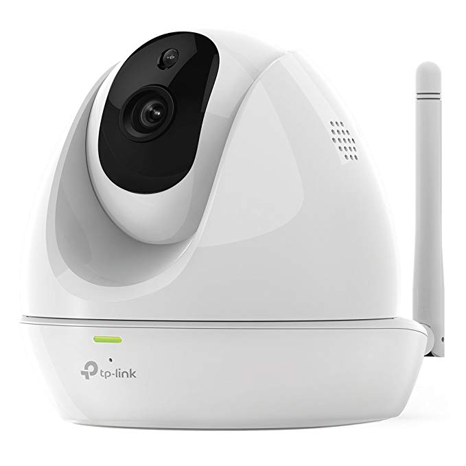 TP-Link HD Pan/Tilt Wi-Fi Security Camera, Night Vision, Motion and Sound Detection, 2-Way Audio, SD Card Storage, Free App Control (NC450)