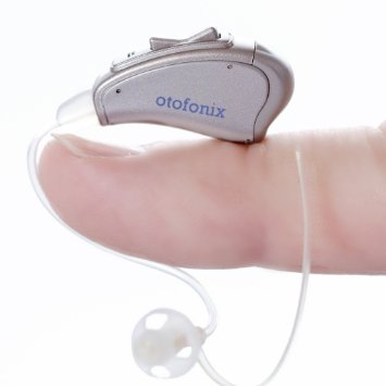 Otofonix Personal Sound Amplifier, Digital Feedback Cancellation and Noise Reduction (Right Ear, Gray)