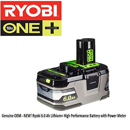 Ryobi 18-Volt ONE  6.0Ah High Capacity Lithium  HP Battery P193